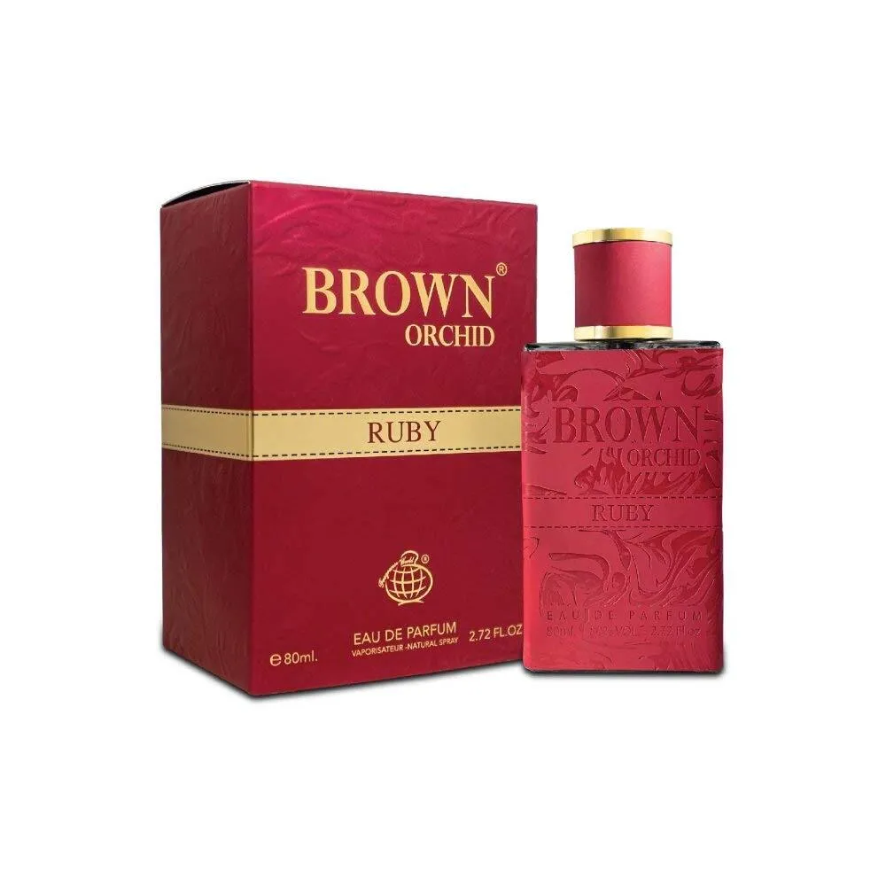 Brown Orchid Ruby By Fragrance World 80ml EDP